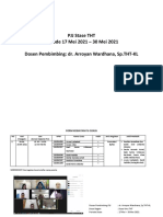 24 Mei - 29 Mei Rekapan Absensi Minggu Ke 2 (Dr. Arroyan Wardhana, SP - THT-KL) Stase THT Periode 17 Mei - 30 Mei 2021