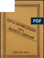 1929 Krauss Sexual Incompleteness and A Magnetic Courtship