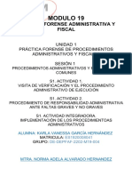 Modulo 19: Práctica Forense Administrativa Y Fiscal