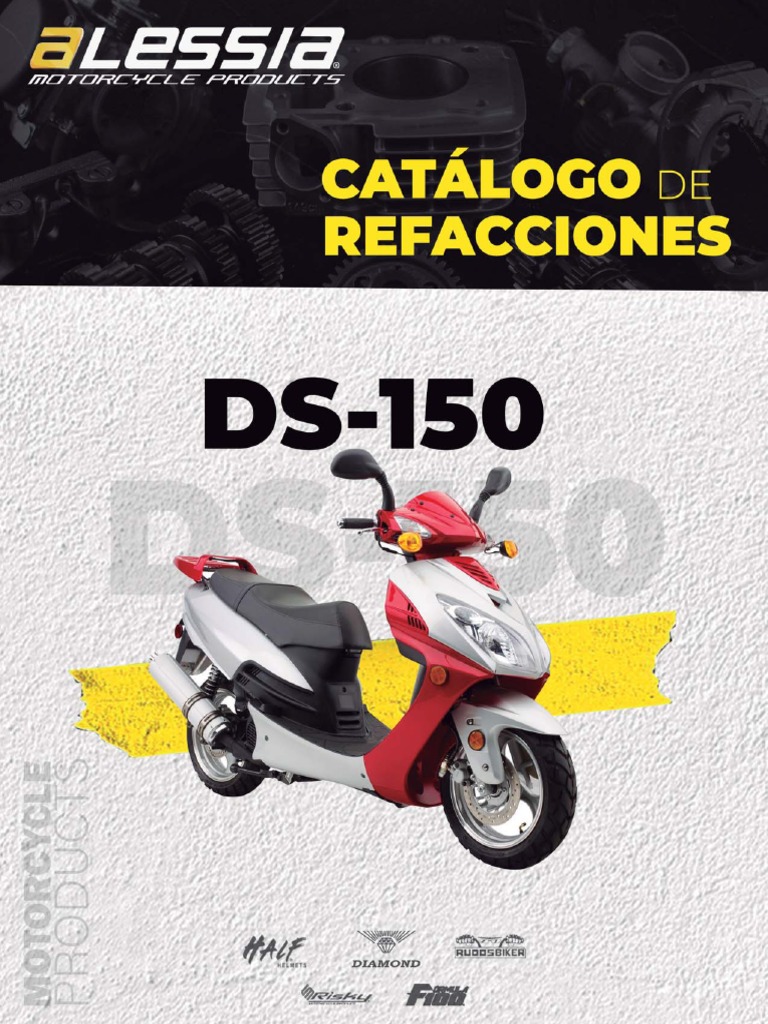 Catálogo de Refacciones Motoneta DS-150 | PDF | Máquinas | Equipo
