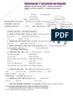 Preguntas Personales Personal Questions 2022