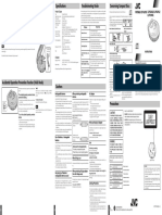 JVC XL-PG38SL XL-PG39SL XL-PV390SL Portable CD Player Instruction Manual EN