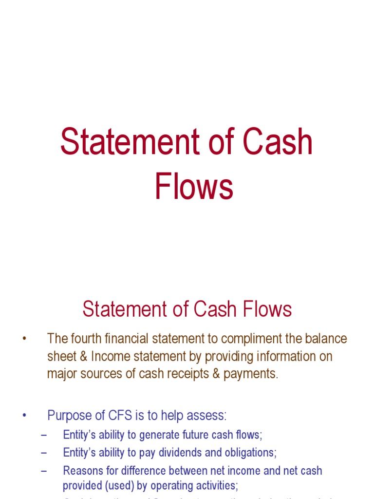 AS 3 Cash Flow Statement Overview | PDF | Cash Flow Statement | Expense
