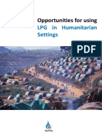 Opportunities For Using: LPG in Humanitarian Settings