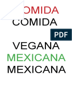 Comida Vegana Mexicana Autor Foodispower