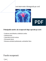 Recuperarea Post-Interventie Chirurgicala Pe Cord