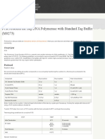 PCR Protocol For Taq DNA Polymerase With Standard Taq Buffer (M0273)