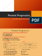Present Progressive Cristian