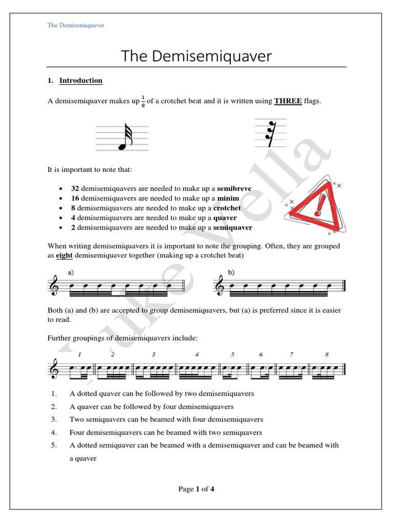 The Demisemiquaver | PDF | Poetics | Musical Forms