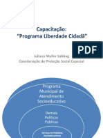 Capacitação sobre medidas socioeducativas