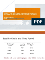 Satellite Communication Systems: Mehmood - Alam@mcs - Edu.pk