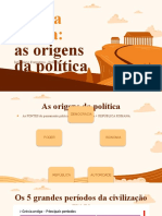 As Origens Da Política