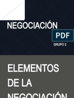 Elementos de La Negociacion