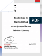 Course Completion Certificate