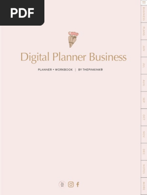 Create Digital Planner & Workbook-Thepinkink