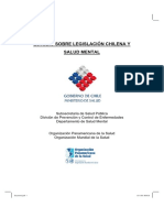 Estudio Sobre Legislación Chilena y Salud Mental Noviembre 2008