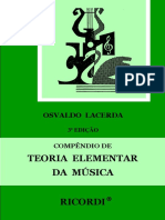 Pdfcoffee.com Compendio de Teoria Elementar Da Musica Osvaldo Lacerdapdf PDF Free