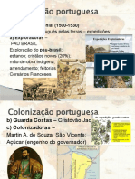 Colonização Portuguesa