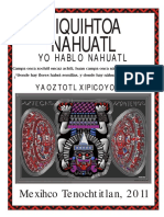 Xipicoyotl, Yaoztotl - Curso Nahuatl