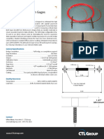 Asphalt Strain Gages With Contact