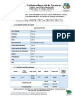 Memoria Descriptiva General