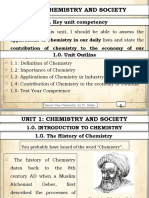 Unit 1 Chemistry and Society