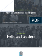 Part 2: Emotional Intelligence: Spring 2018 Ofa Fellows Leaders