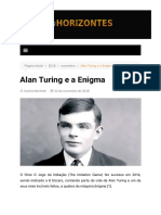Alan Turing e A Enigma - Horizontes