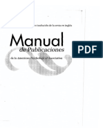 Manual de Publicaciones Normas Apa