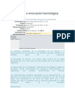 Creatividad e Innovación Tecnológica Puntos Extra 1 Autocalificable