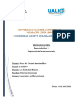 Importancia de La Macroeconomia