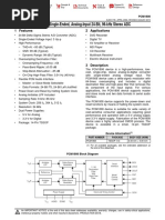 Pcm1808 Single-Ended, Analog-Input 24-Bit, 96-Khz Stereo Adc