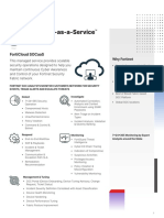 Forticloud Soc-As-A-Service