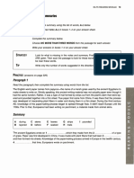 Completing Notes and Summaries: Directions