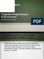 Inpres 3-2003 Pengembangan E-Government