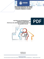 Protocolo de automonitoramento de glicemia para diabéticos