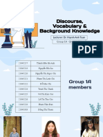 GROUP 1A - QH2021D2 - TOPIC 1 - Discourse, Vocabulary & Background Knowledge