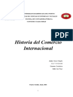 Historia Del Comercio Internacional