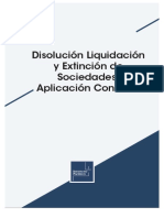 Disolucion Liquidacion y Extincion de Sociedades Aplicacion Contable Compress