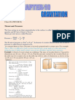 Module-4 Class-IX (PHYSICS) : Thrust and Pressure