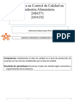 Tecnología Control Calidad Industria Alimentaria