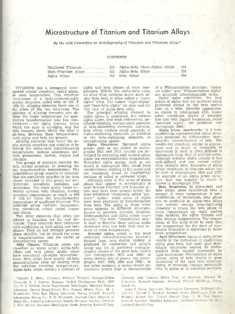 Titanium Alloys PDF
