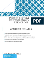 Proses Bisnis & Pengembangan Teknologi