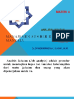 Materi 4: Manajemen Sumber Daya Manusia