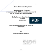 15-05-2022 DPT - PLANO DE CARREIRA PESSOAL E PROFISSIONAL (Atualizado)
