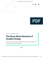 The Seven Basic Elements of Graphic Design - Skillshare Blog
