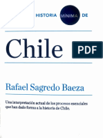 Sagredo, Historia Mínima de Chile (Selección para Letras Coloniales)