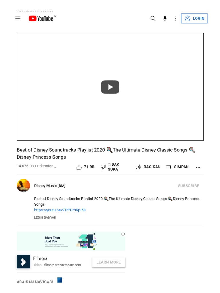 Best Of Disney Soundtracks Playlist 2020 The Ultimate Disney Classic