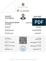 ALHOSN Test Result