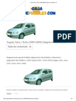Toyota Yaris 1999-2005 fusibles